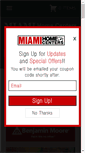 Mobile Screenshot of miamihomecenters.com